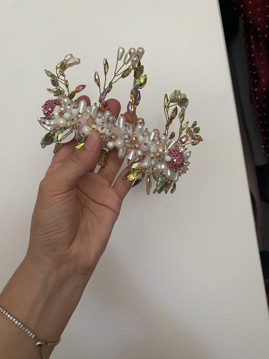 Диадема ручная работа