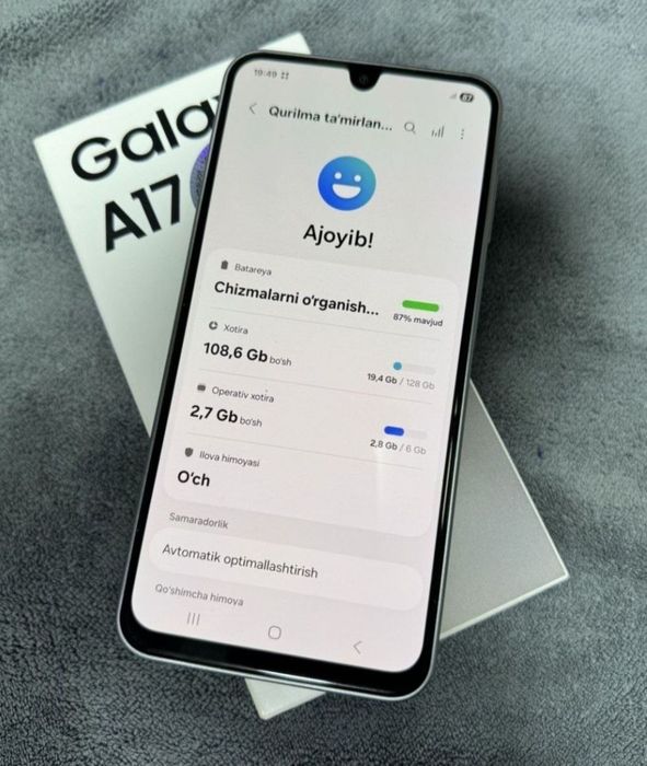 Samsung a17 kafolati bilan