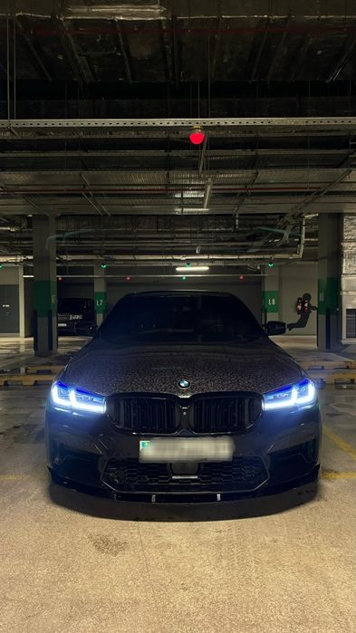 BMW G30 передняя губа, сплиттер, накладка