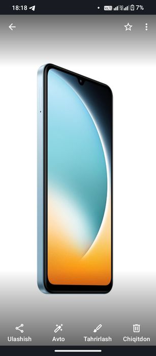 Poco c71 yangi holat