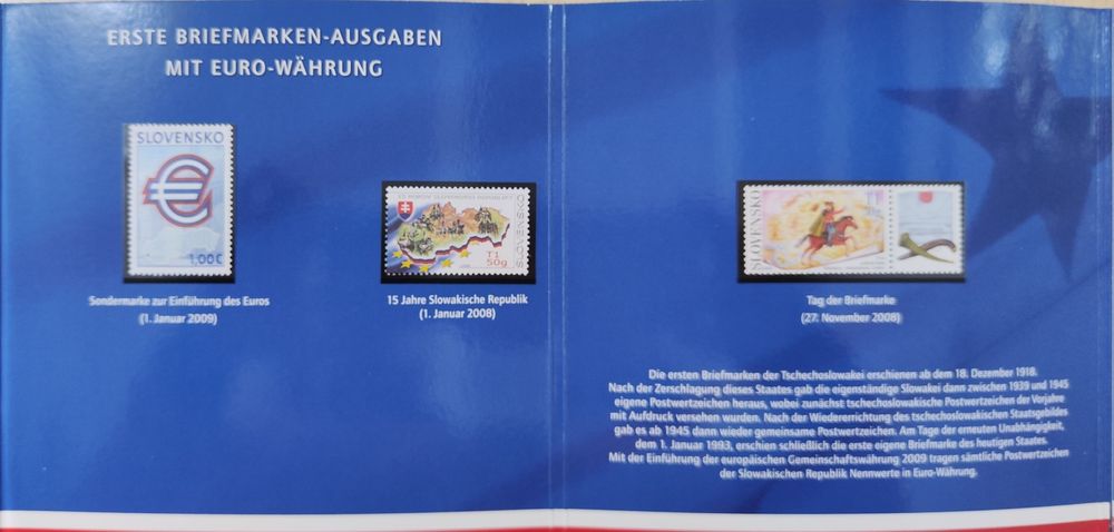 Set monede euro Slovacia