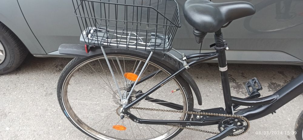 Bicicletă solidă cu jante Inox și disc față și spate