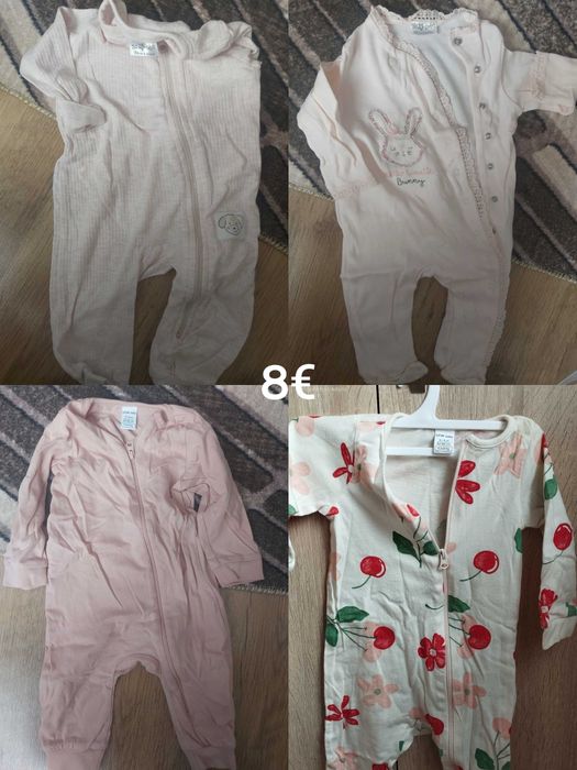 Продавам запазени,нови бебешки дрехи