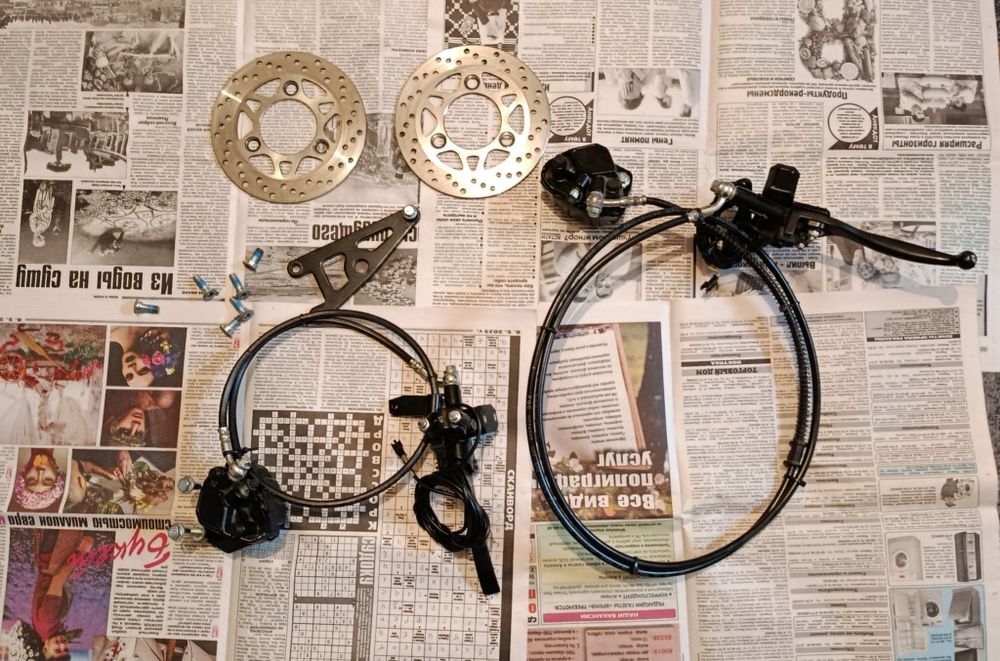 Гидравлический тормоз для электровелосипед монстр