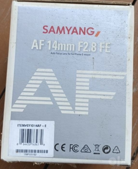 Samyang AF 14 mm 2.8 e mount для Sony