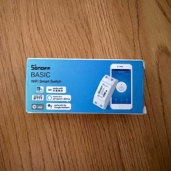 Sonoff Wi-Fi smart switch / relay / releu - Basic - nou, nefolosit