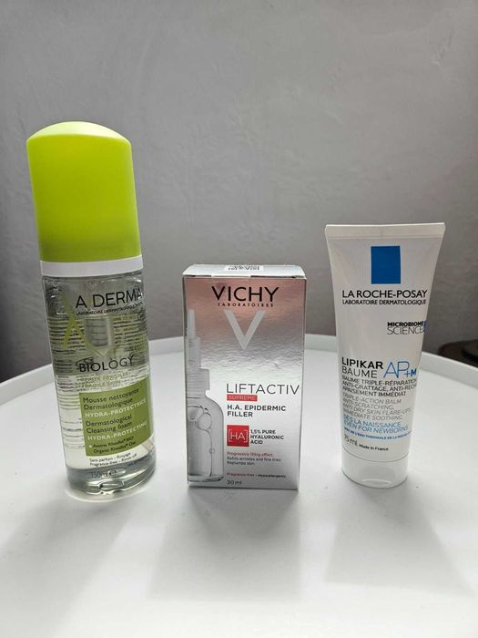 Медицинска козметика, Nuxe, Vichy, Eucerin, Avene, Ducrey.