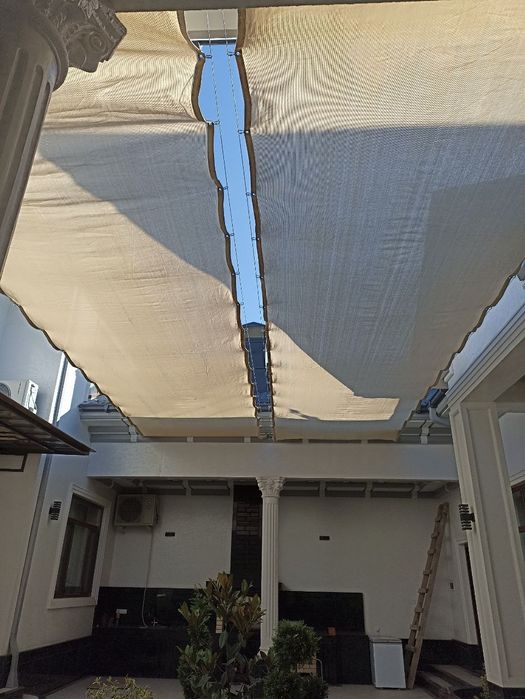 Soya setka tent ustanopka