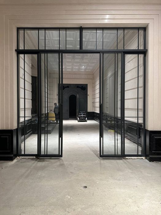 Раздвижные перегородки ворота навес перила в стиле ЛОФТ