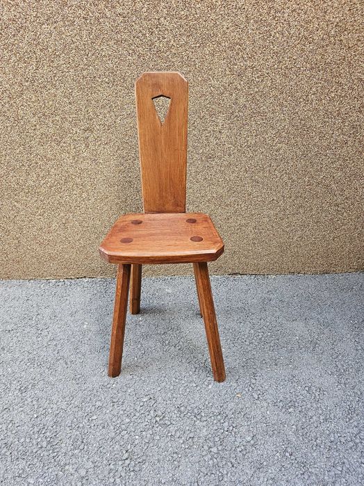 Ръчно изработено ретро столче