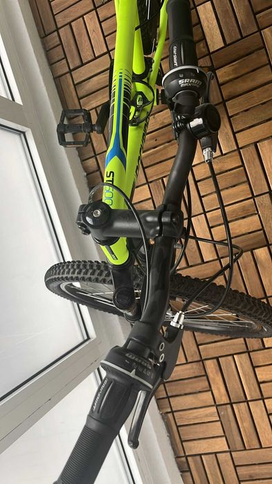 Vand Bicicleta MTB Rockrider ST500 24inch Galben Fluo Copii 9-12 ani