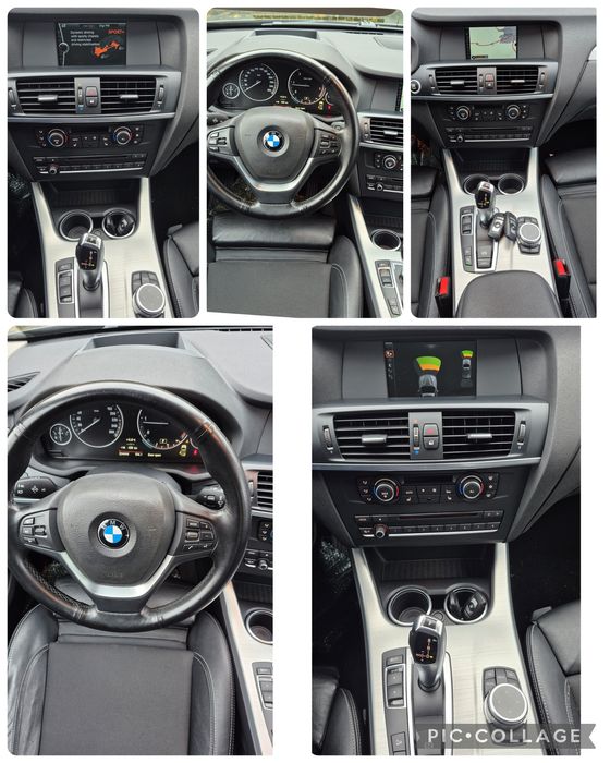 BMW X3*X-Drive*2.0/184CP*Xenon*Navi*Piele*Head up Display