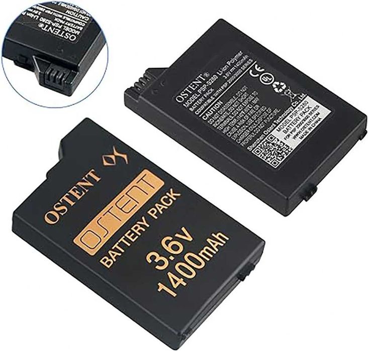 Acumulator Ostent 1400mAh consola jocuri Sony PSP seriile 2000 / 3000