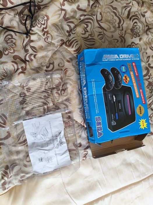 Сега 16 бит с играми+кассета