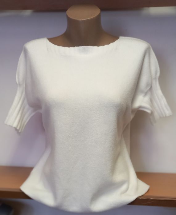 Дамска блузка плетиво с къс ръкав