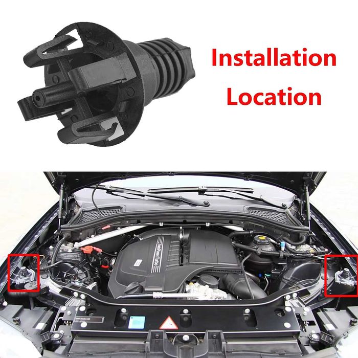 Тампон за предния капак за БМВ Ф10 Ф11 Ф01 Ф02 Ф30 Ф31 Ф12 Ф13 BMW F10