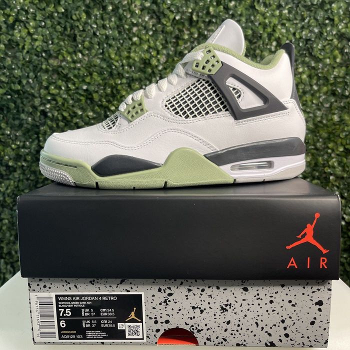 !НОВИ! Jordan 4 Retro | Seafoam | + КУТИЯ