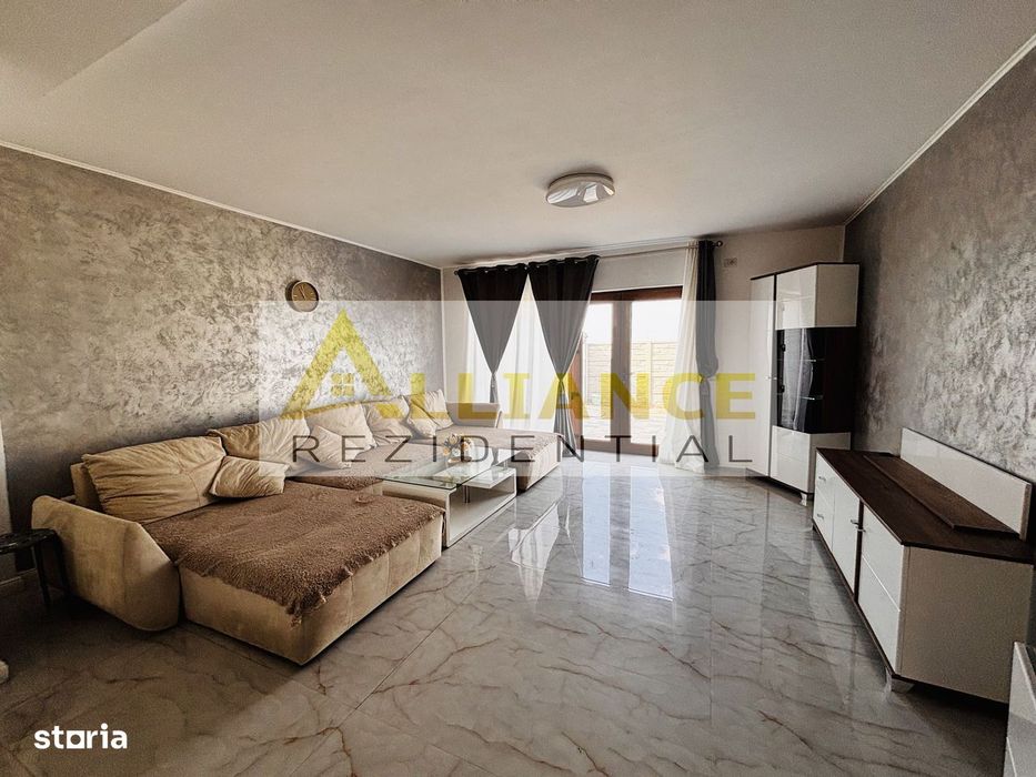 Duplex complet mobilat – 3 camere, 2 băi și curte proprie