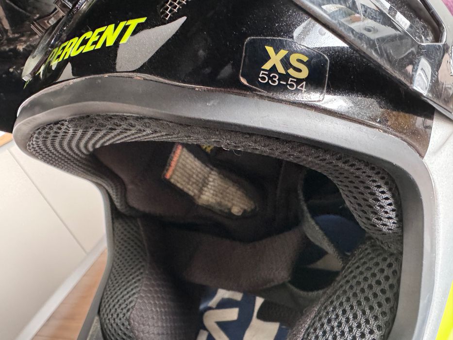 каска 100% fullface Status DH