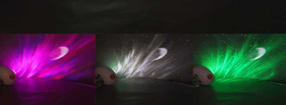 LED проектор нощна лампа Звездно небе с 14 светлини за детската стая