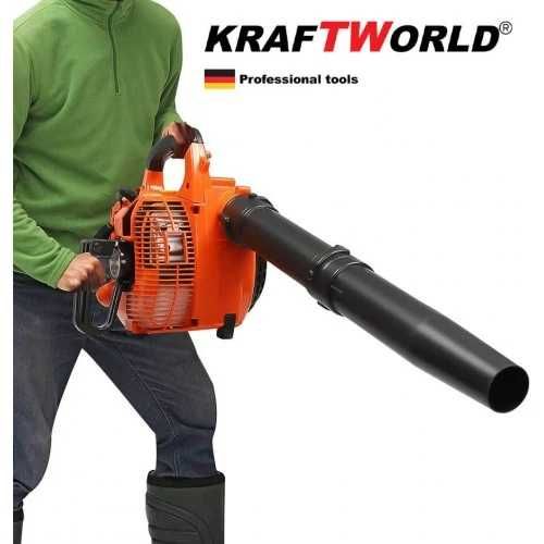 Бензинова духалка за листа Kraft издухване,събиране,смилан/Листосъбрач