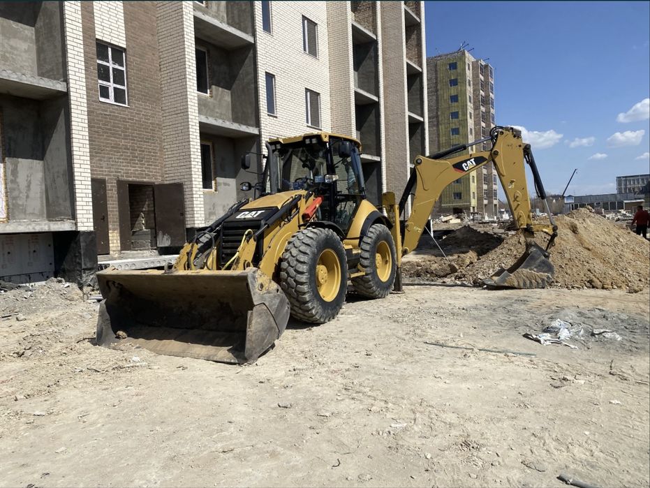 Услуги аренды эксковатора-погрузчика 3в1