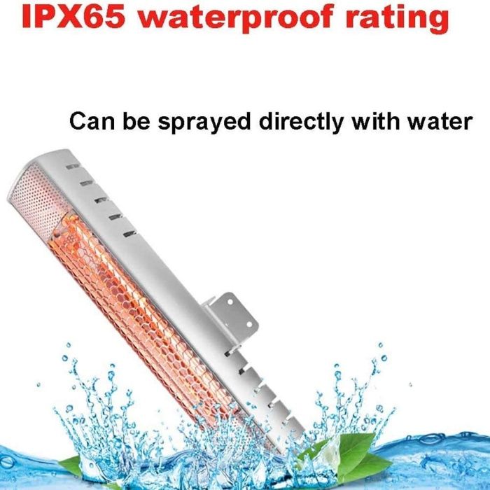 Incalzitoare de terasa cu fibra de carbon,800w.din aluminiu