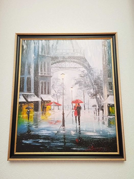 Картина постерная "Париж"