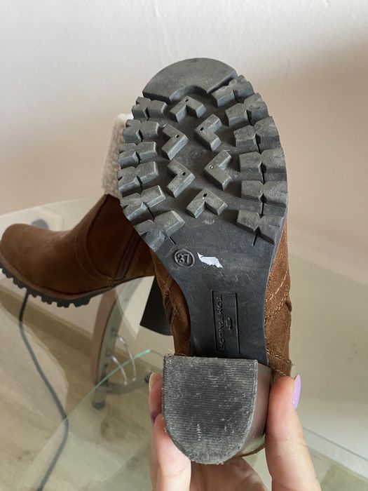 Botine cu toc, Tom Tailor.