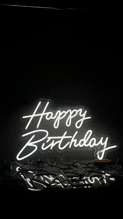 Неоновые вывески по городу Кокшетау