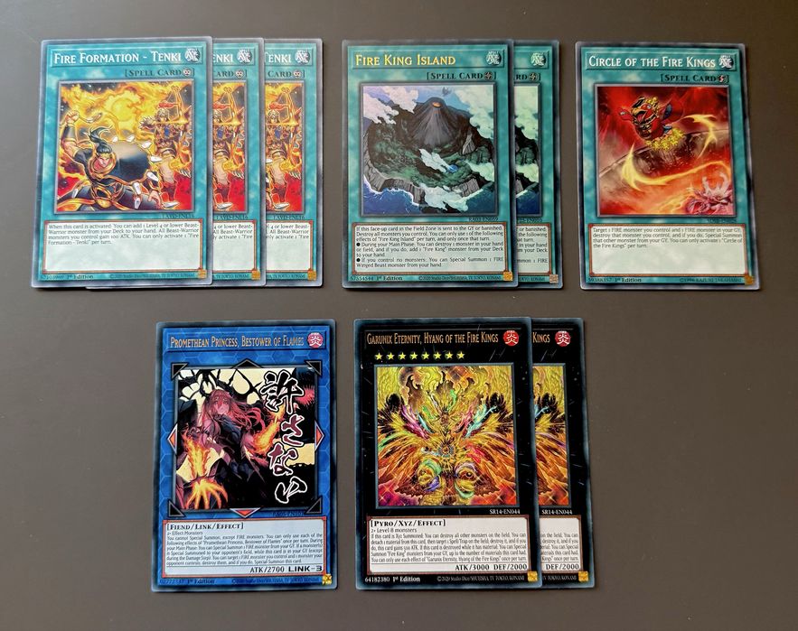 Yu-Gi-Oh! Fire King Deck Core