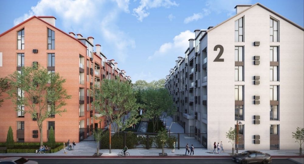 Новостройка 3 комнаты Grand City — 75,5 м² Фергана йули| кирпичный дом