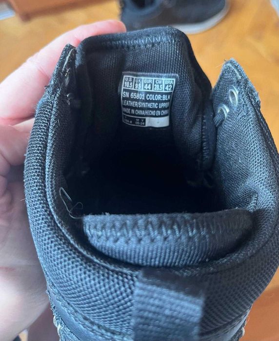 Ghete sport Skechers din piele, impermeabile