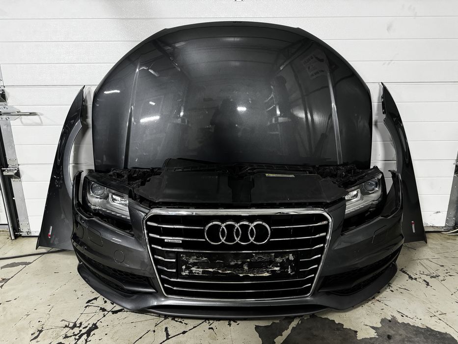 Fata bot audi a7 4g 2011-2017 s line LZ7S capot bara tragher aripi