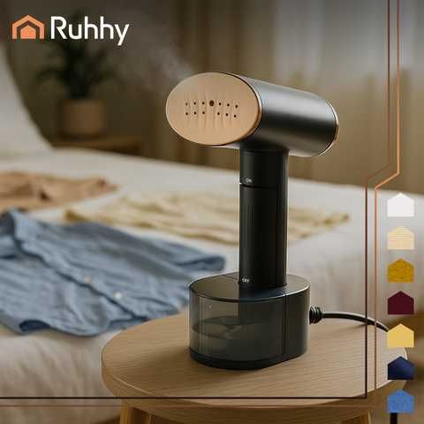Ръчен уред за гладене с пара за дрехи RUHHY 2000W  с сензорен дисплей