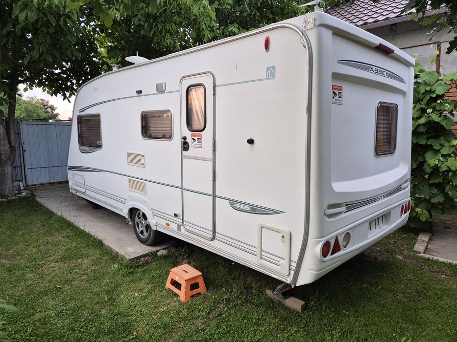 Vand sau schimb cu auto sau  moto Rulota Abbey Gts 416