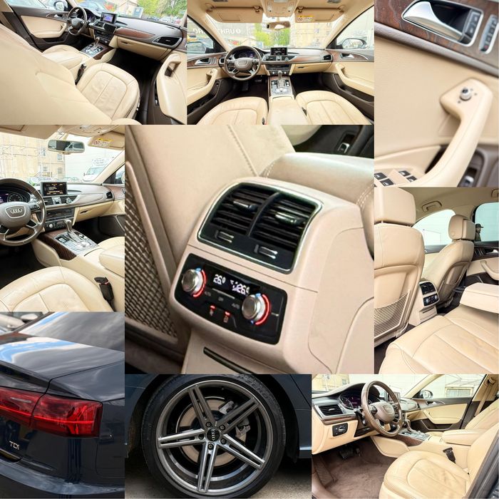 Audi A6 C7 facelift Euro 6 3.0TDI 2017 Automata Piele bej Clima