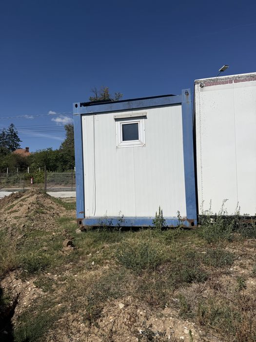 Container birou cu toaleta (Wc+chiuveta) 2.45 x 6.7