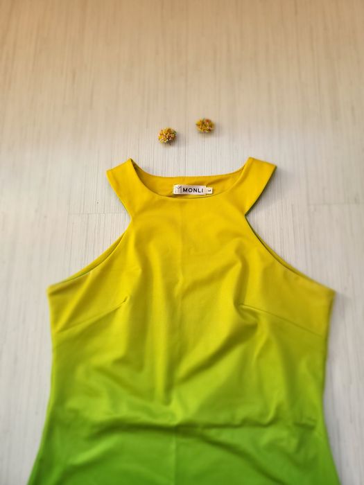 Дълга лятна рокля розово лилаво