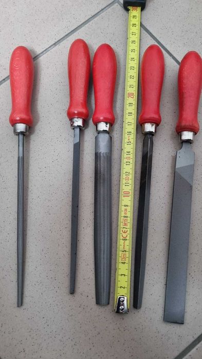 Set 5 pile pentru metal, pile metalice 150 mm