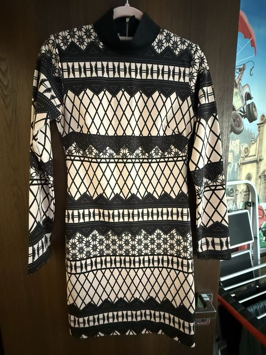 есенно зимна рокля