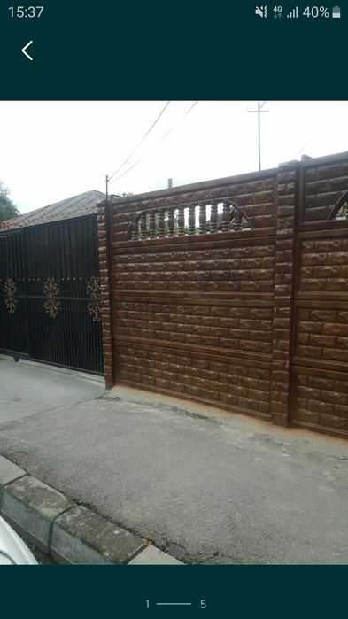 Gard beton, placi de gard