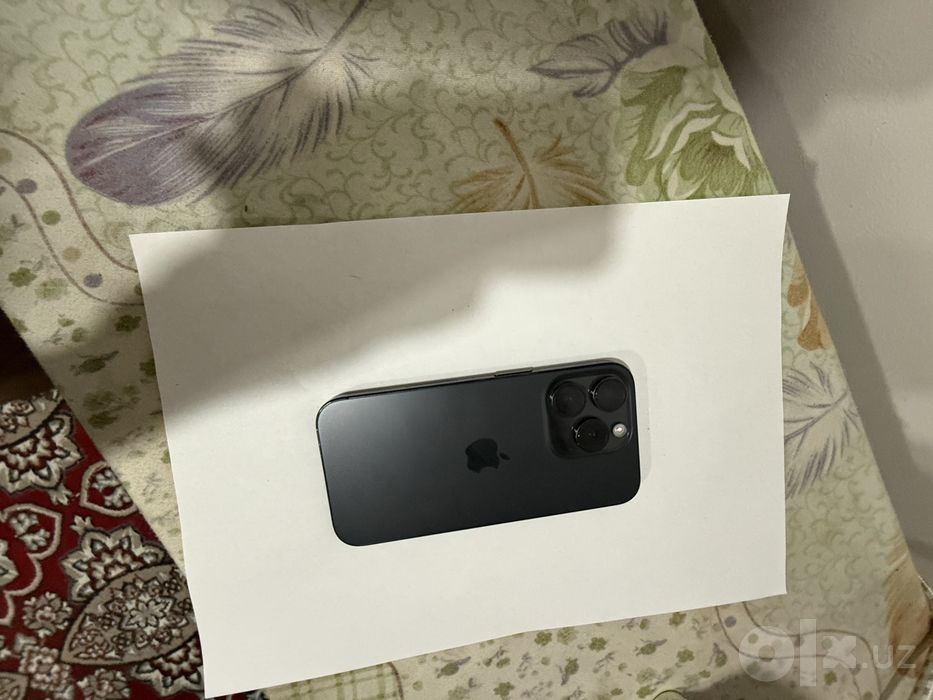 iphone 15 pro Black 256Gb 80 batareya