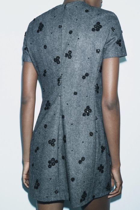 Зара платье короткое