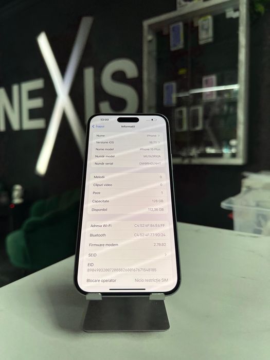 Magazin Telefoane / iPhone 15 Plus 128Gb / Garantie