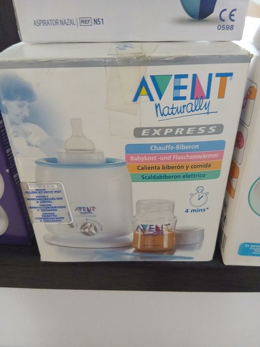 Încălzitor biberon, aspirator nazal, tamploare san