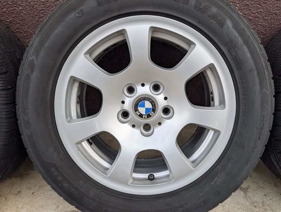 Jante 16'' styling 134 BMW seria 5 E60 E61 Seria 3 E90 E91 E92 E93 anvelope M+S 225/55R16 - 6762000