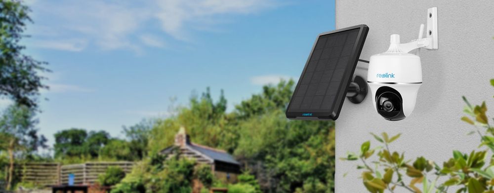 Camera de supraveghere Reolink Argus PT cu panou solar