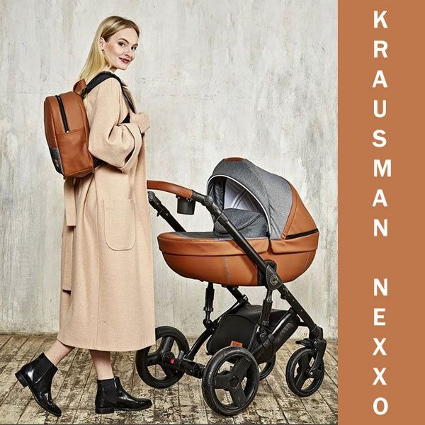 Детска количка Krausman Nexxo Caramel