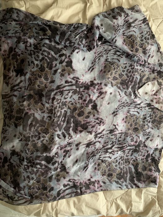 MOSCHINO eșarfa/ bluza mătase